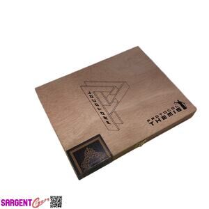 Protocol Themis Toro Empty Wooden Cigar Box 8.75x7x1